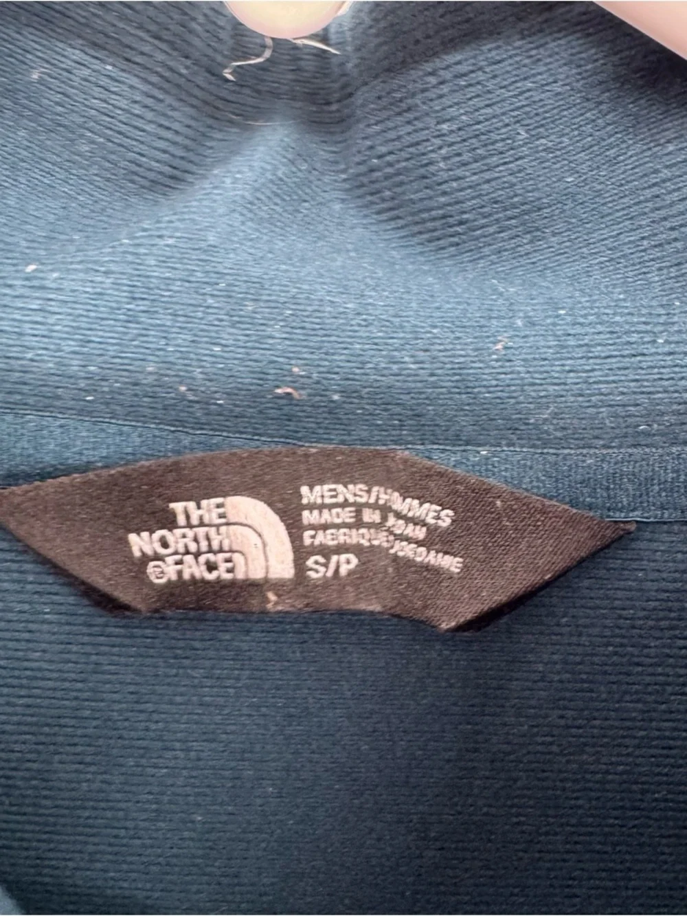 The North Face tech glacier Slate Blue Quarter-Zip Pullover small